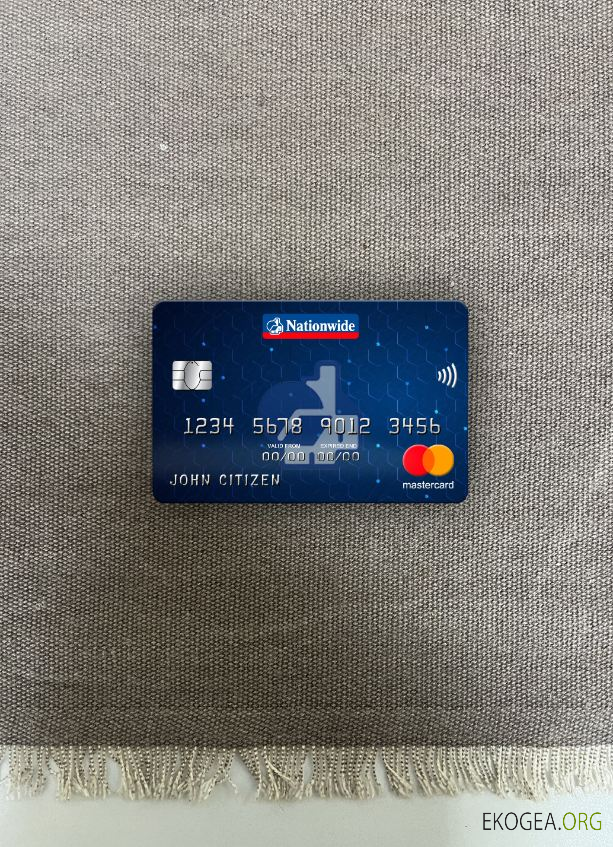 Royaume , Uni National Bank Mastercard photolook , avant